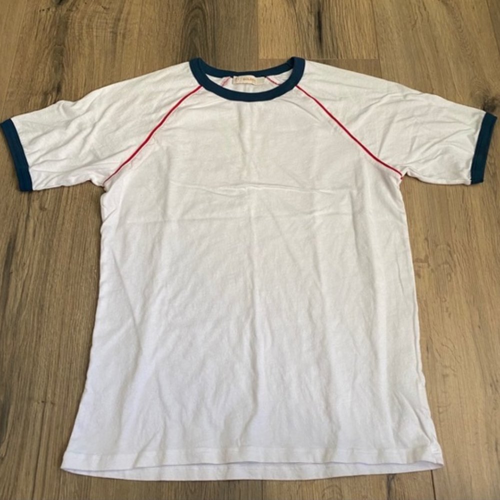 Golden by TNA Aritzia White Ringer T-shirt